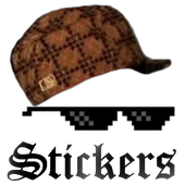 Thug your life Photo Sticker