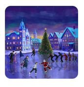 Christmas Rink Live Wallpaper