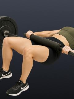 Barbell Glute Bridge - Target and Tone Glutes with Every Controlled Lift!