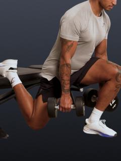 Activate Your Legs with Dumbbell Split Squats