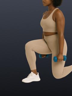 Lunges - Lower body exercise