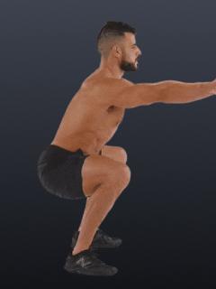 Building lower body - Iso squat