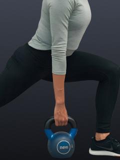 Dumbbell Forward Lunge Power Move