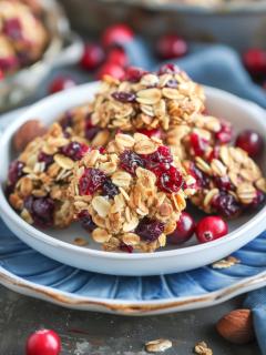 Low-Carb Cranberry Spiced Granola