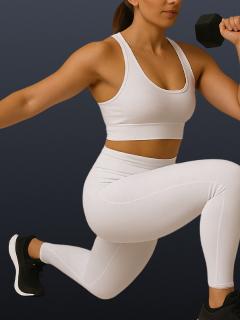Iso reverse lunge for right balance