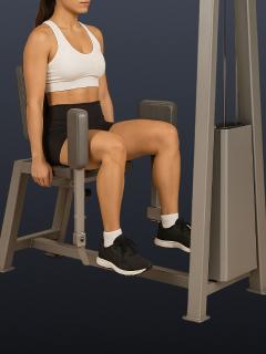 Abductor Power Press: Push from the Hip