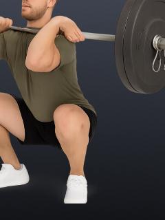 Steel-Set Front Squat Smash