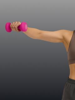Strength training exercise - Arm Frontal Lateral raises