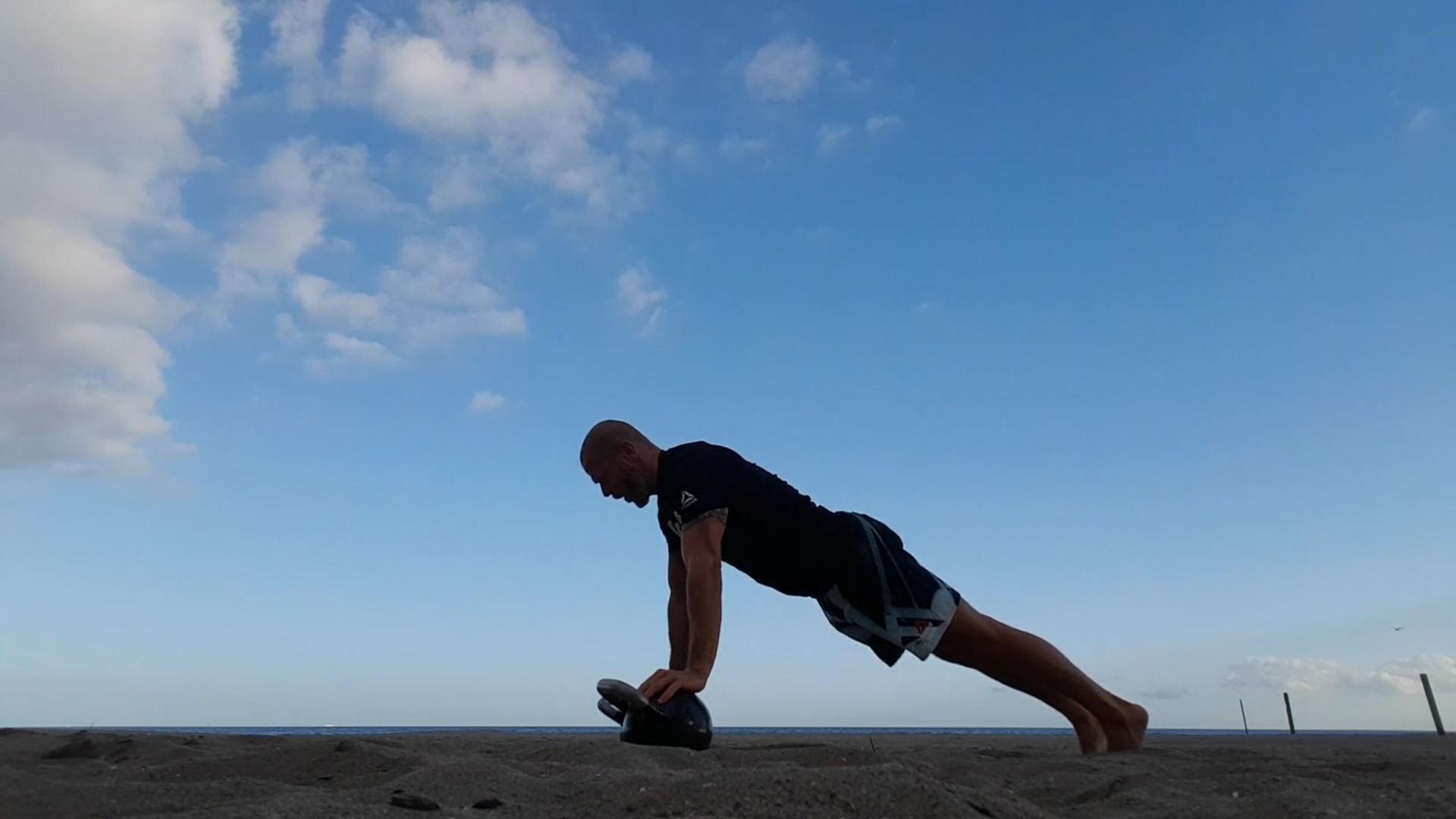 Push ups on Kettlebells