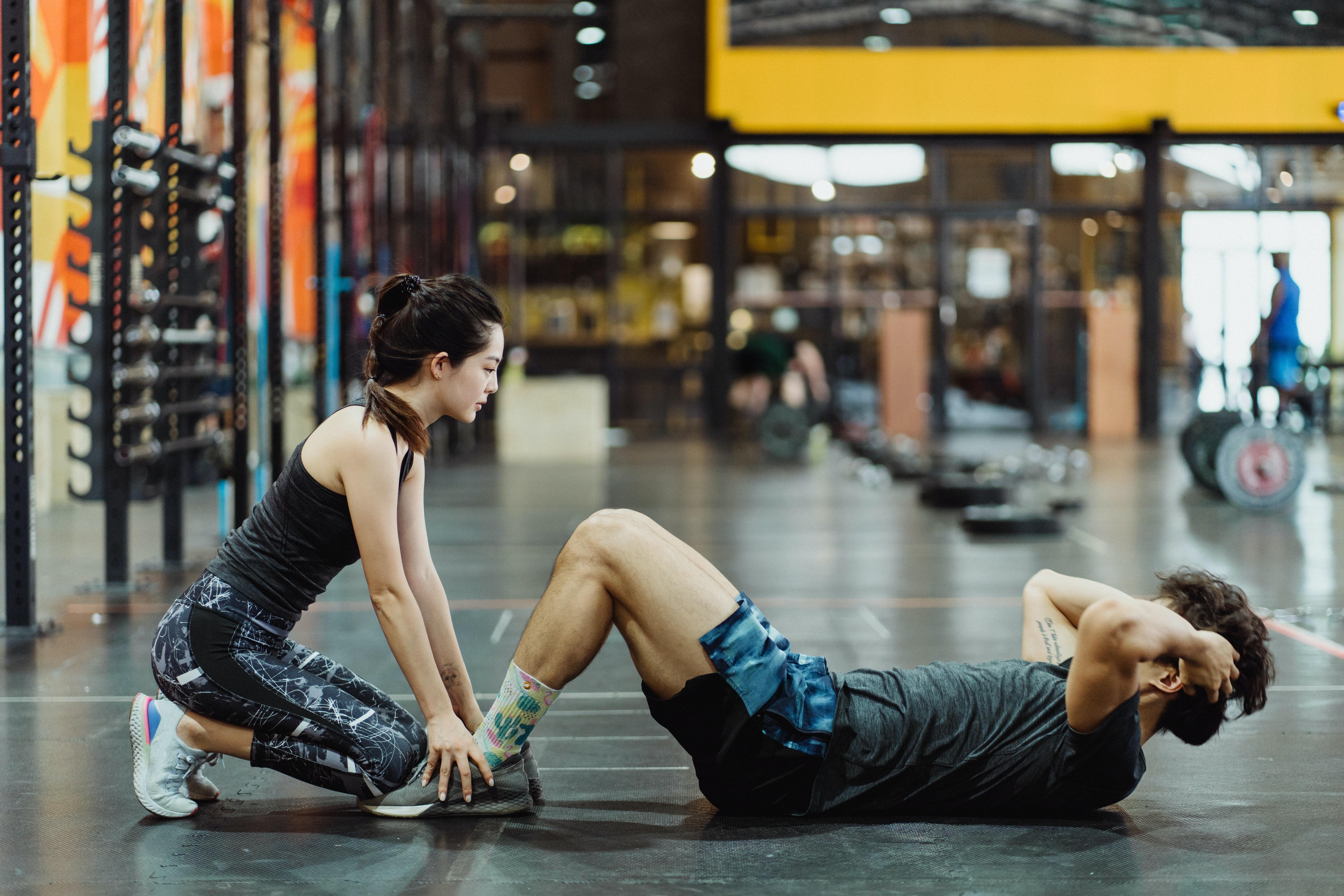 Couple workout